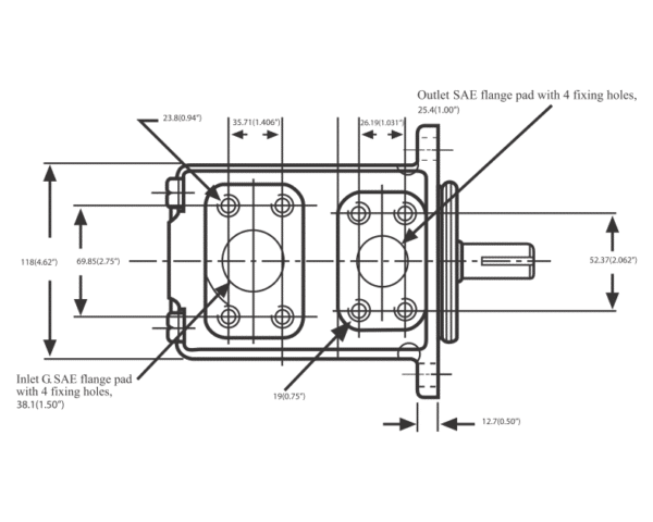 پمپ پره ای (کارتریجی)  25VQ | 25V - Image 3