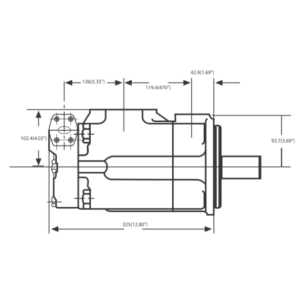 پمپ پره ای (کارتریجی) دوبل 4525V | VQ - Image 4